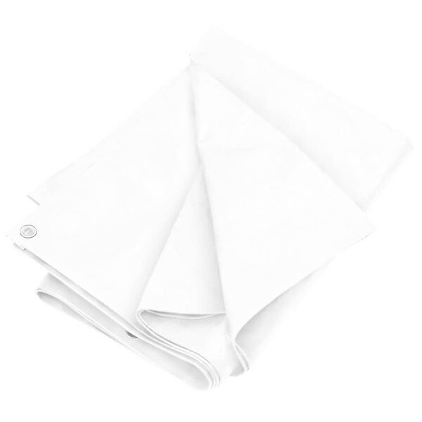 vidaXL Ponjava 180 g/m&sup2; 4x8 m bela HDPE