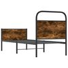 vidaXL Posteljni okvir brez vzmetnice 75x190 cm sonoma hrast inž. les
