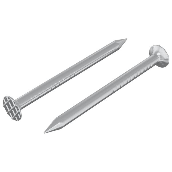 vidaXL Žeblji za Les 2 pcs srebrna &Oslash; 3 x 15 mm Kovina