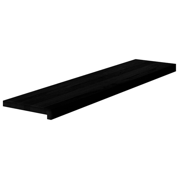 vidaXL Podloge za stopnice 8 kosov rjave 110x25x2 cm trdna hrastovina