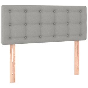 vidaXL Posteljno vzglavje črna 160x5x78/88 cm blago