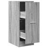 vidaXL Lekarni&scaron;ka omara siva sonoma 30x41x77,5 cm inženirski les