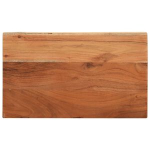 vidaXL Mizna plo&scaron;ča 40x20x3,8 cm pravokotna masivni les akacije