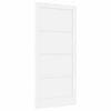 vidaXL Notranja vrata 93 x 202 cm Vezani les Bela