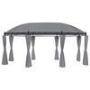 vidaXL Paviljon z zavesami 520x349x255 cm antraciten