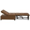 vidaXL Sofa postelja Rjava 194 x 67 x 82 cm Huahua Tkanina