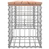 vidaXL Vrtna klop gabion 103x31x42 cm trden les douglas