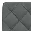 vidaXL Posteljni okvir brez vzmetnice temno siv 160x200 cm blago