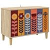 vidaXL TV omarica ESSEN 69 x 33 x 50 cm Sonoma Inženirski les