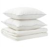 vidaXL Set odeje in blazine 3 kos 140x220 cm Poletje 140 GSM Volna