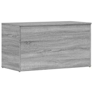 vidaXL Skrinja siva sonoma 84x42x46 cm konstruiran les