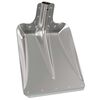vidaXL Glava lopate srebrna 43 x 32,5 cm Aluminij