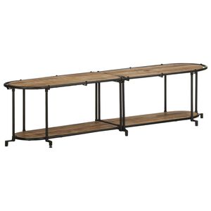 vidaXL TV omarica 160x42x40 cm trden robusten mangov les