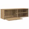vidaXL TV omarica Artisan Oak 120x34x37 cm iz umetnega lesa