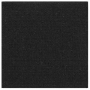 vidaXL Stenska glavna postelja 12 pcs Črna 30 x 30 cm blago