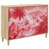 vidaXL Strani &scaron;al AACHEN Sonoma 102 x 33 x 75 cm Inženirski les