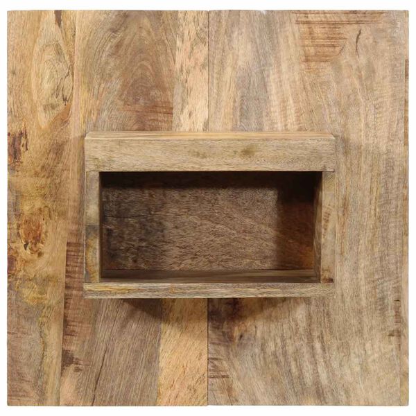 vidaXL Nočna omarica 50x27x50 cm trden robusten mangov les