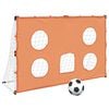 vidaXL Otro&scaron;ki nogometni gol s ponjavo in žogo 182x62x118 cm
