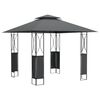 vidaXL Paviljon s streho antracit 300x300x270 m jeklo