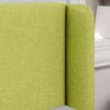 vidaXL U&scaron;esni vzglavnik Zelena 40,5 x 40,5 x 4 cm blago