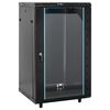 vidaXL Omrežna omarica 18U z nogami 19" IP20 60x60x100 cm