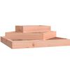 vidaXL Visoka greda 83x83x27 cm trden les douglas