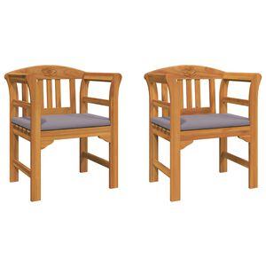 vidaXL klop z blazino Naravna oljna za&scaron;čita 68,5 x 46 x 82,5 cm