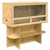 vidaXL Terarij Rjava 100 x 50 x 100 cm OSB