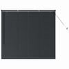 vidaXL Venecijanske žaluzije Črna 130 x 150 cm Aluminij