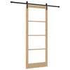 vidaXL Drsna vrata Drugo ORKDAL Rjava 93 x 232 cm