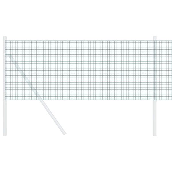 vidaXL Ograja z varjeno žico Zelena 0.6 x 10 m