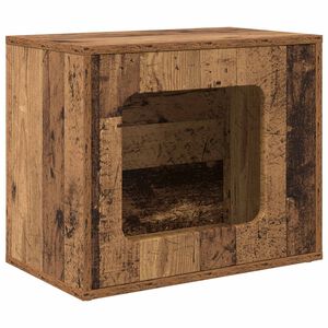 vidaXL Mačja hi&scaron;a Star les 51 x 30 x 42,5 cm Inženirski les