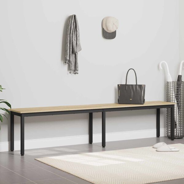 vidaXL klop Sonoma 200 x 35 x 45 cm Konstruiran les