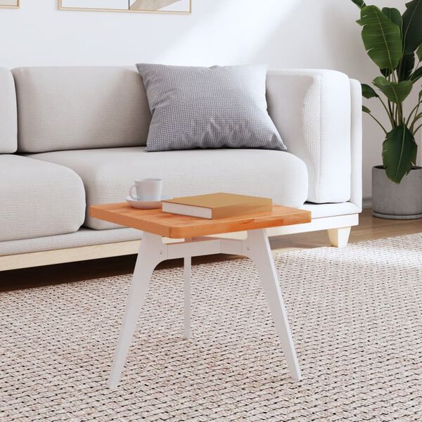 vidaXL Mizna plo&scaron;ča 40x40x2,5 cm kvadratna trdna bukovina