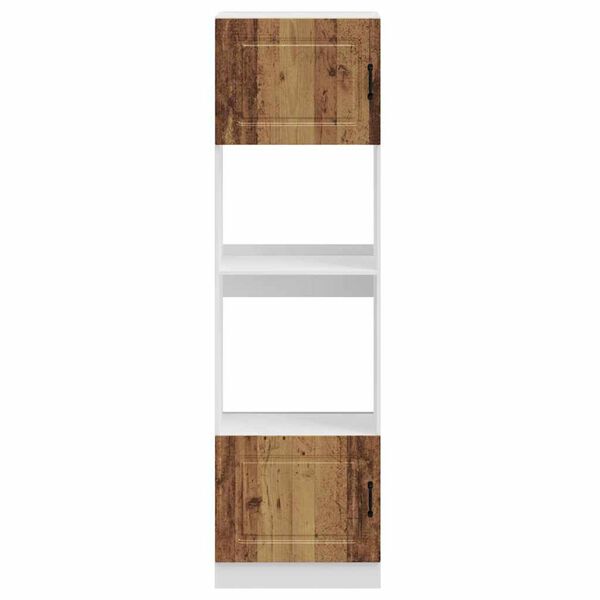 vidaXL Omarice za pečico 2 kosa Kalmar starinski les inženirski les