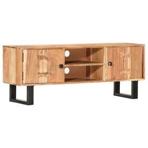 vidaXL TV omarica 118x30x45 cm trden akacijev les