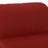 vidaXL Počivalnik vinsko rdeče umetno usnje