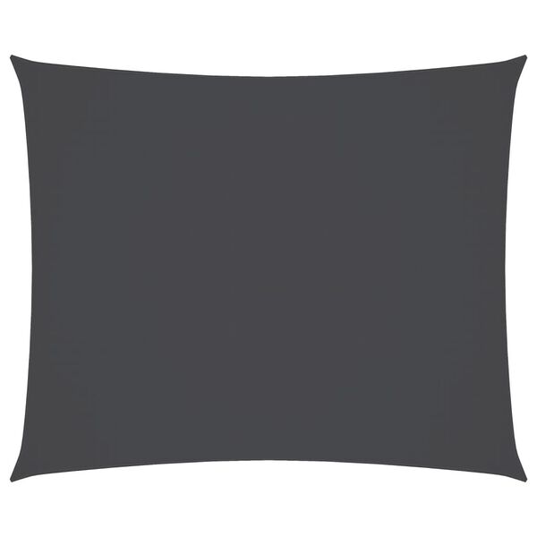 vidaXL Senčno jadro oksford blago pravokotno 3,5x4,5 m antracitno