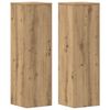 vidaXL Stojalo za rastline 2 kosa artisan hrast 25x25x80 cm inž. les