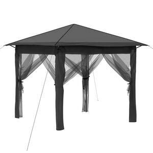 vidaXL Paviljon s 4 bočnimi stenami 2,6 x 2,6 m
