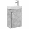 vidaXL Kopalni&scaron;ka omarica s tapo Betonsko siva 40,5 x 22,5 x 62 cm