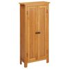 vidaXL Omarica 50x22x110 cm trdna hrastovina
