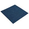 vidaXL Preproga plo&scaron;čica Modra 50 x 50 cm 20 pcs PP in Bitumen