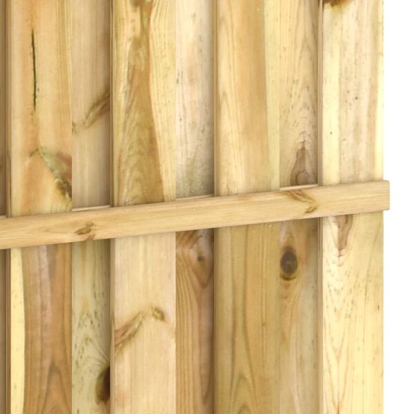 vidaXL Ograjni panel impregnirana borovina 180x170 cm