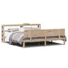 vidaXL Posteljni okvir z vzglavjem 180x200 cm borovina
