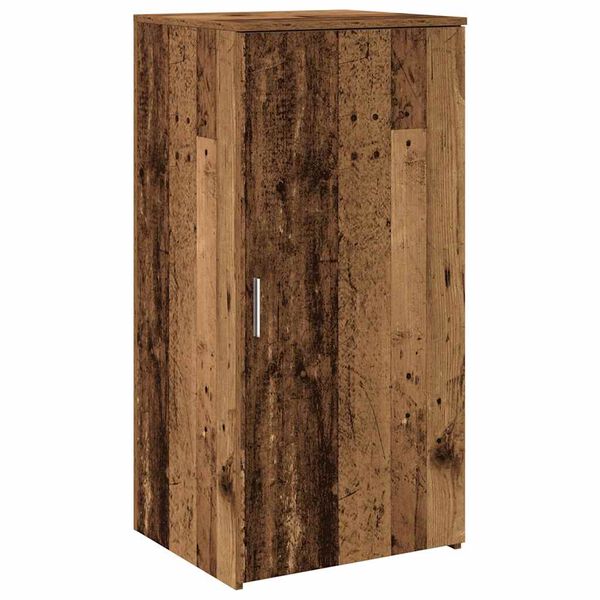 vidaXL shranjevalna omara Old Wood 50x45x103,5 cm inženirski les