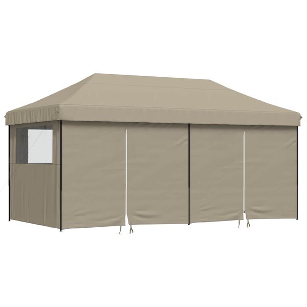 vidaXL Zabavni &scaron;otor Taupe 292 x 580 x 315 cm Oxford tkanina