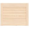 vidaXL Vrata za omarico z letvicami 39,5x49,4 cm trdna borovina