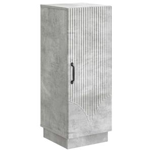 vidaXL Strani &scaron;al Betonsko siva 33 x 34,5 x 87 cm Inženirski les
