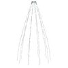 vidaXL Lučke za novoletno jelko 150 LED lučk hladno bele 150 cm